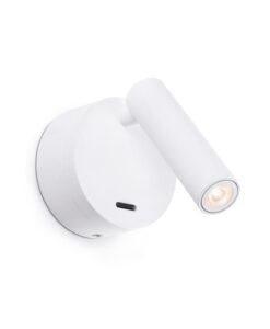 Applique lecteur blanc 3W lumière chaude BOC LED
