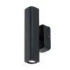 Applique LED noire LISE