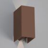 Applique murale brun rouille BLIND LED