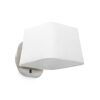 Applique murale en nickel et blanc SWEET