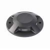 Lampe de surface noire 4 feux LOTH-2