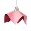 Lampe FAUNA LED en cuir rose