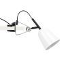Lampe flexo blanche STUDIO avec support de pince