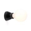 Lampe murale noire minimaliste KERA