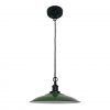 Lampe pendante ovale verte LANG