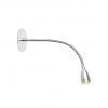 Luminaire encastré à LED chromé LOKE