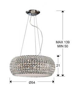 Pendentif 54 Ø DIAMOND tailles