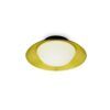 Petit plafonnier LED SIDE noir et or