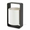 Petite lampe de table noire et blanche LULA