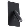 SUAU Applique encastrée LED noire