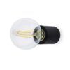 TEN lampe murale ou plafond minimaliste noir mat