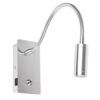 Applique lecteur chrome et usb C JULIET LED - N