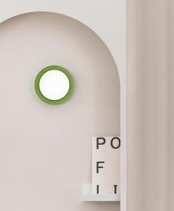 Applique ou plafonnier vert MAY LED ambiance