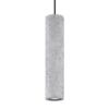Lampe suspendue ciment LUVO