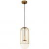 Lampe blanche et or Ø 15 cm TELFORD