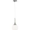 Lampe en nickel et verre Ø 15 cm ERICH