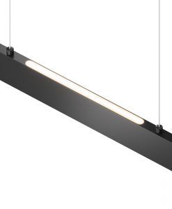 Lampe linéaire noire STEP LED 23W 2