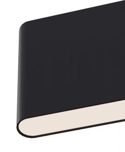 Lampe linéaire noire STEP LED 23W 3