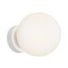Applique blanche Ø 15 cm BASIC FORM