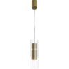 Lampe DYNAMICS or et cristal