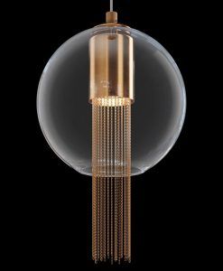 Lampe en bronze FLUSSO details