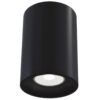Lampe noire Ø 85 mm SLIM