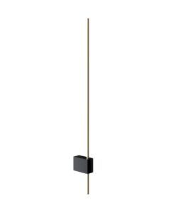PARS LED lampe murale moderne noir et or