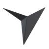 TRAME LED lampe murale moderne noire