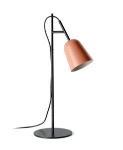 Lampe à poser STUDIO rose et noir