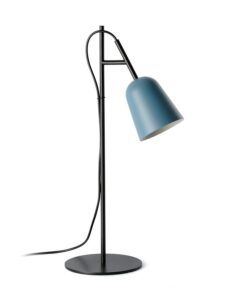 Lampe de table STUDIO noir et bleu