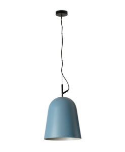 Lampe à suspension bleu et noir Ø29 cm STUDIO