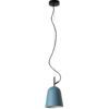 Lampe à suspension bleu et noir Ø16 cm STUDIO