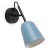 STUDIO applique bleue et noire