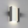 Applique murale gris foncé hauteur 24 cm MATIA LED