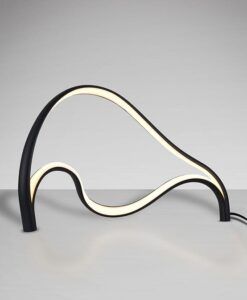 DANZA LED lampe de table noir sablé mat