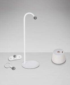 Lampe de table blanche 34 cm de hauteur CUCO LED - 3