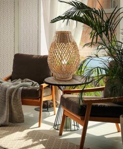 Lampe de table 55 cm de hauteur x Ø 38 cm YAIZA - Ambiance