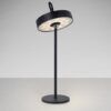 Lampe de table noire 35 cm de hauteur GONG LED