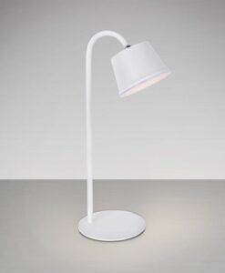 Lampe de table blanche 34 cm de hauteur CUCO LED