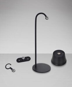 Lampe de table noire 34 cm de hauteur CUCO LED 2