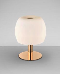Lampe de table or H 32 cm Ø 26 cm BALOON