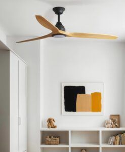 ALO LED Ø 152 cm Wooden Ceiling Fan 3