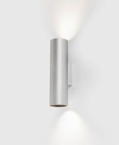 Applique 2 lumières couleur aluminium brossé STAN - 2