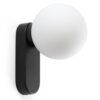 Applique de salle de bain noire MABE 6W 3000K