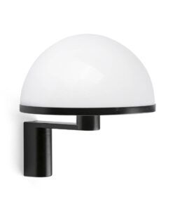 Applique murale noire DOME