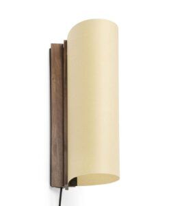 Applique noyer et papyrus CATA 360 LED