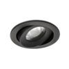 Encastré noir Ø 6 cm KIVI LED 7W 3000K