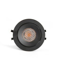Encastré noir Ø 6 cm KIVI LED 7W 3000K - 2