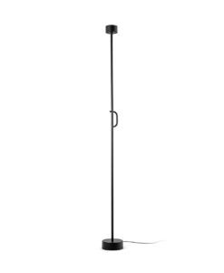 Lampadaire noir, hauteur 184 cm STAFF 26W LED