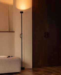 Lampadaire noir, hauteur 184 cm STAFF 26W LED - 2